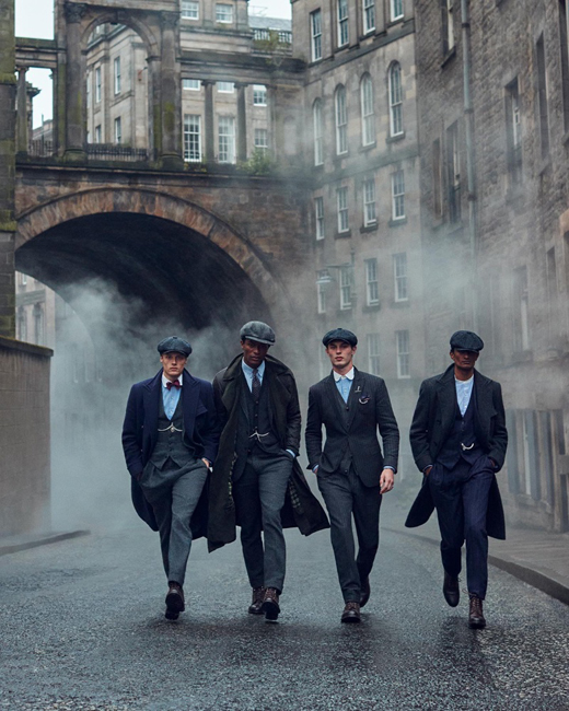 Образ в стиле острых козырьков