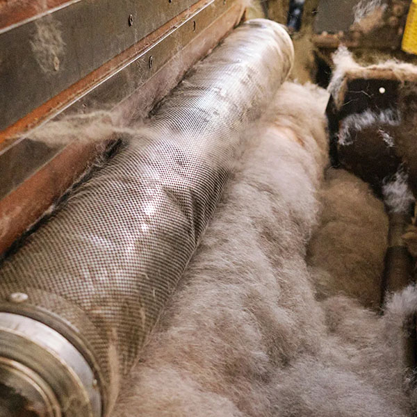 Производство Stetson обработка шерсти
