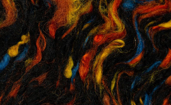 Йоркширский твид смешивание волокон