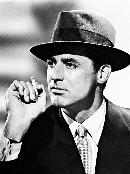  Шляпа федора Кэри Грант