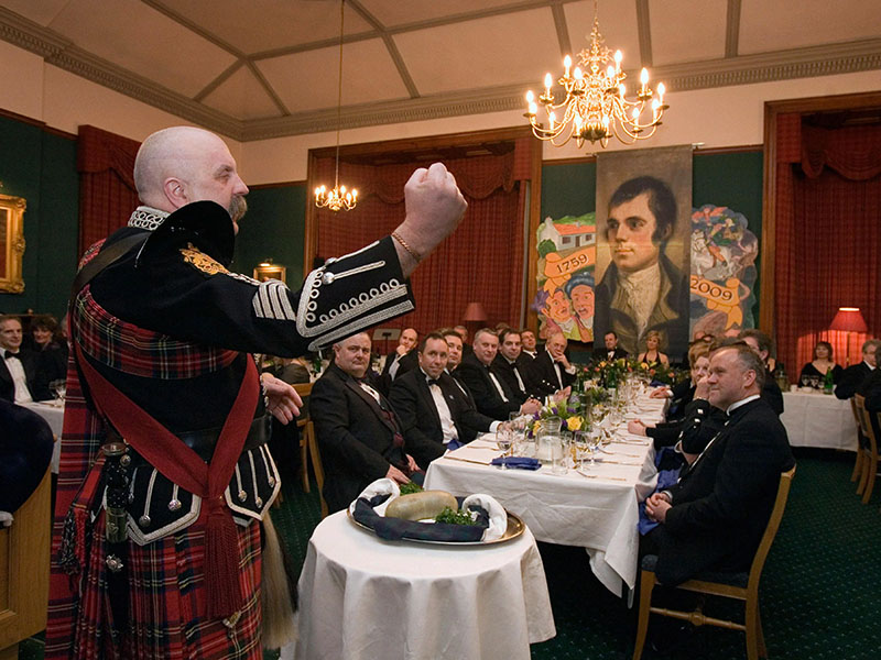 Шотландские праздники День рождения Роберта Бёрнса