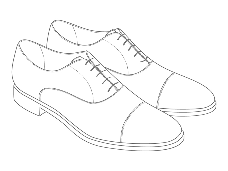 Разница между оксфордами и брогами оксфорды cap toe