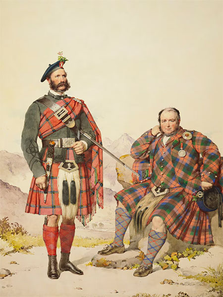 Шотландский тартан история