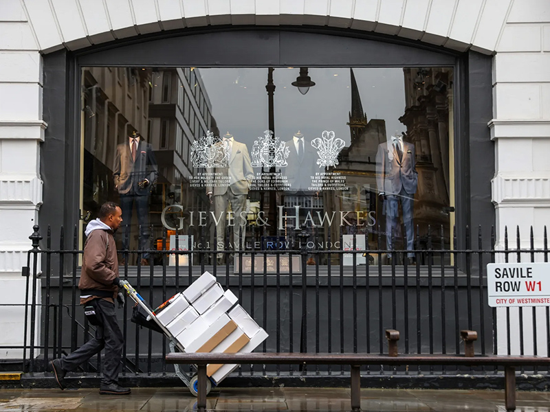 Культовые ателье Сэвил-Роу Gieves & Hawkes