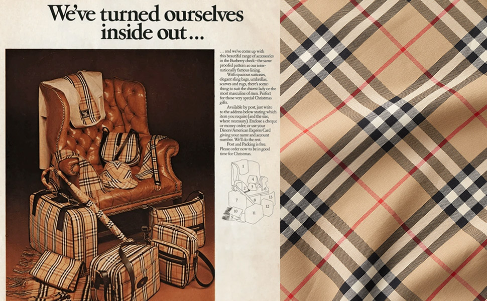 История бренда Burberry реклама клетка Nova Check
