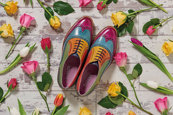 Женские оксфорды Barker с брогированием Женская обувь Barker