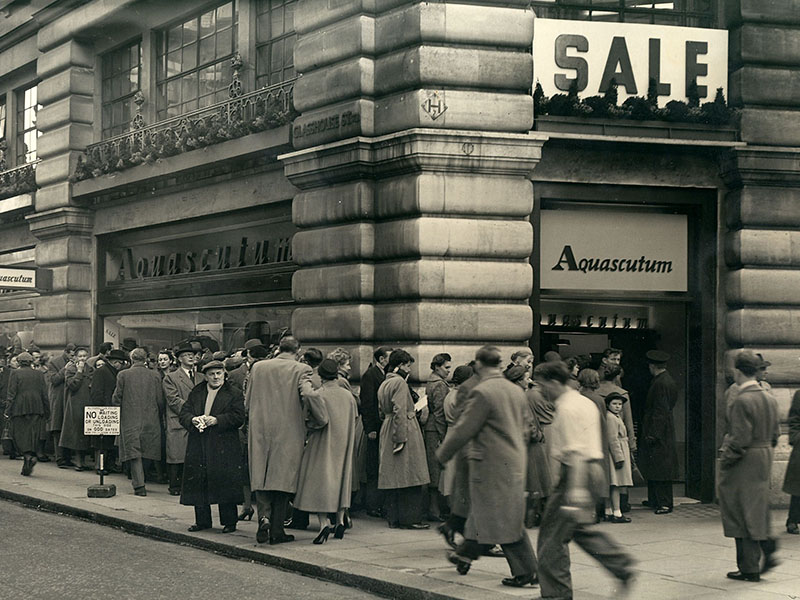 Бренд Aquascutum магазин на Риджент‑стрит