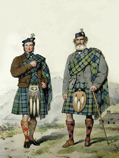 Шотландский костюм история