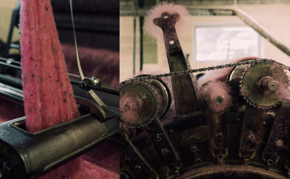 Производство Донегал Твида