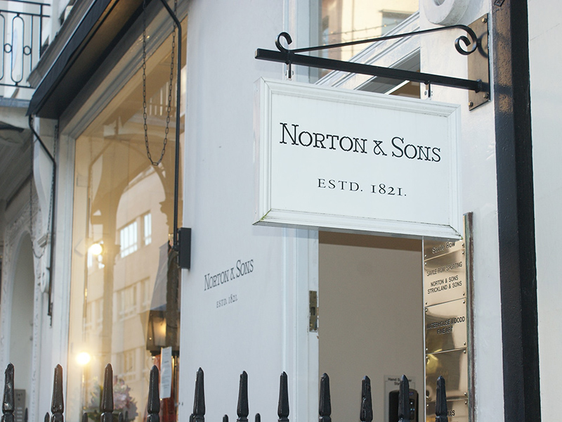 Культовые ателье Сэвил-Роу Norton & Sons