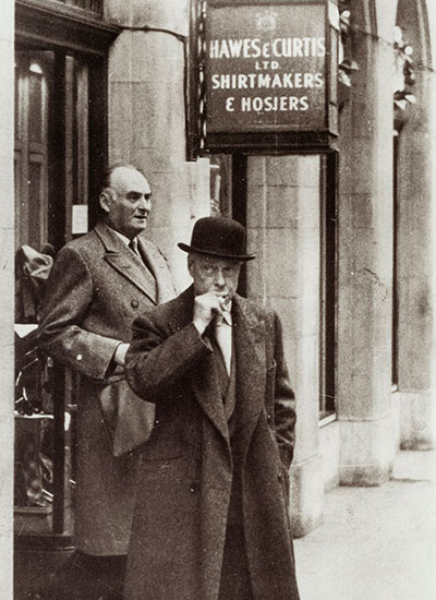 Герцог Виндзорский в рубашке Hawes & Curtis Виндзорский в рубашке Hawes & Curtis