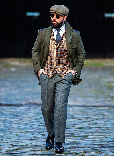 Образ с твидовыми брюками Walker Slater Брюки Walker Slater