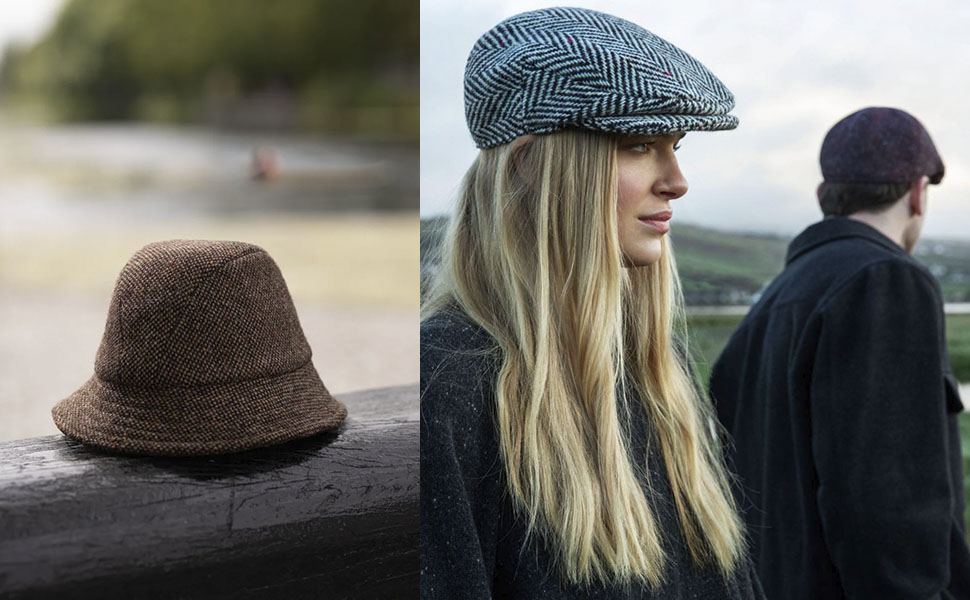 Аксессуары из Донегал твида