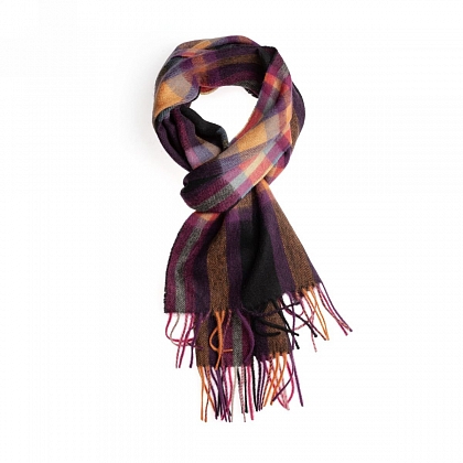 2Картинка Шарф Edinburgh Deco Check Ginger