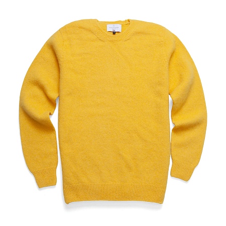 Свитер Original Montgomery Shetland Brushed Mustard