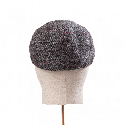 5Картинка Темно-серая кепка шестиклинка Hanna Hats Erin
