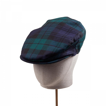 Hanna Hats Vintage Tartan Black Watch