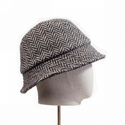 4Картинка Черно-белая панама Hanna Hats Eske