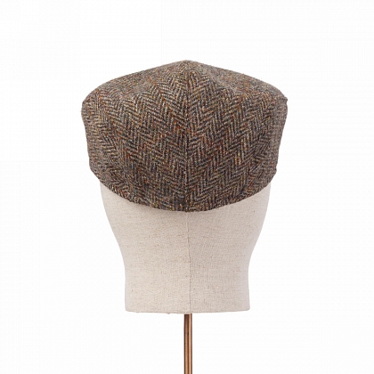 5Картинка Зелено-коричневая плоская кепка Hanna Hats Tailor