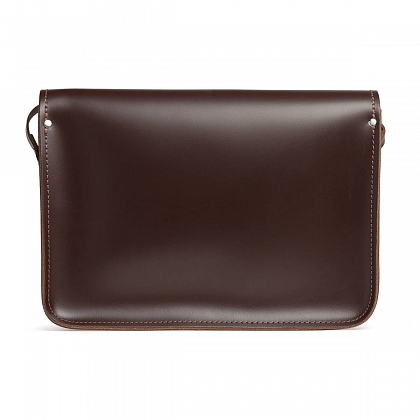 3Картинка 13-inch Classic Satchel Dark Brown