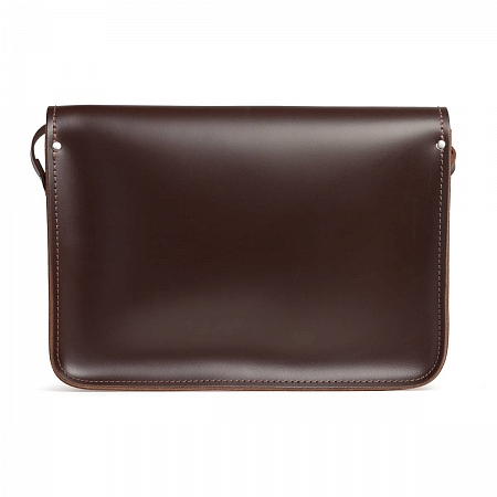 13-inch Classic Satchel Dark Brown