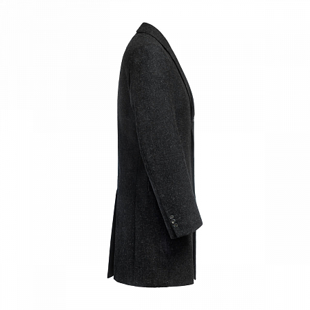 Bucktrout Murdo Overcoat Grey Plain