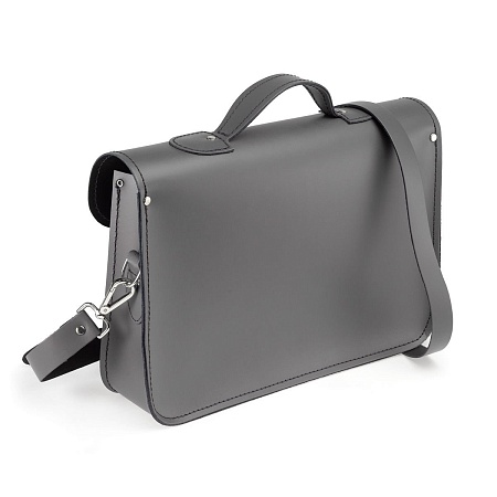 14.5-inch Classic Satchel Graphite
