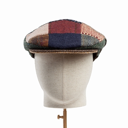 3Картинка Лоскутная плоская кепка Hanna Hats Vintage