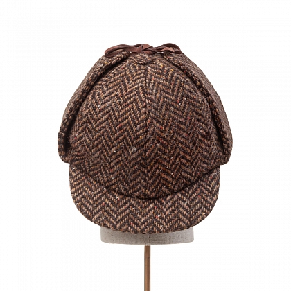 5Картинка Коричневая шляпа шерлок Hanna Hats Sherlock