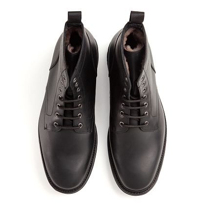 5Картинка Высокие ботинки Berwick 665 Cromex Negro Vibram B