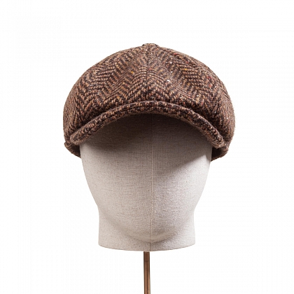 3Картинка Коричневая кепка восьмиклинка Hanna Hats Abbey