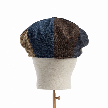 Hanna Hats Eight Piece Cap Patchwork