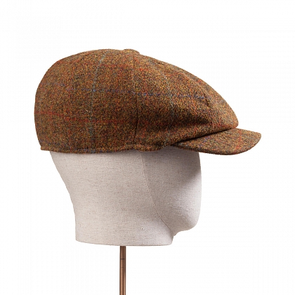 4Картинка Горчичная кепка восьмиклинка Hanna Hats Abbey