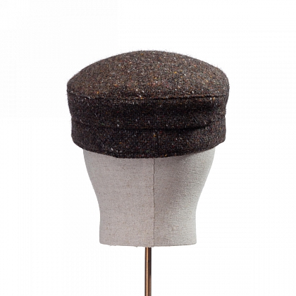 5Картинка Темно-серая кепка шкипер Hanna Hats Skipper