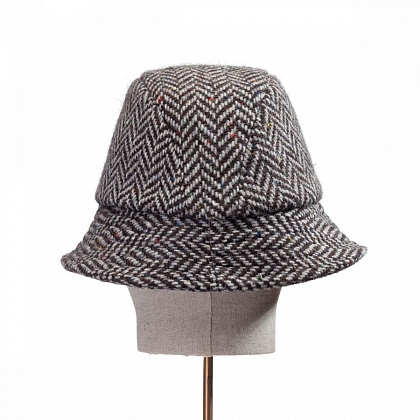5Картинка Черно-белая панама Hanna Hats Eske