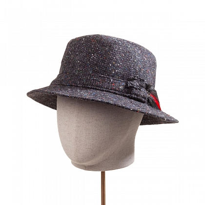 2Картинка Темно-серая шляпа Hanna Hats Walking