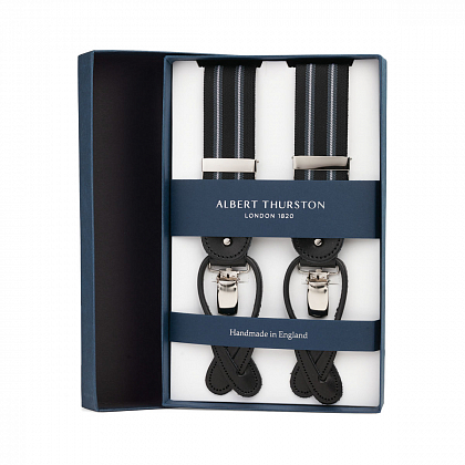 2Картинка Albert Thurston 2558/D02/108 Black Double Stripe