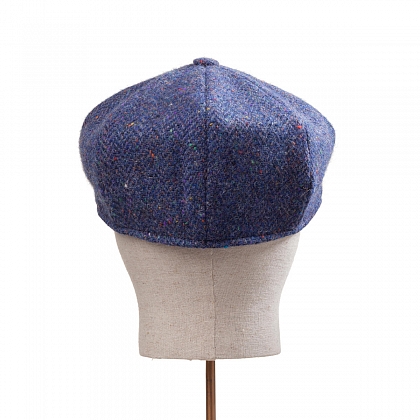 5Картинка Голубая кепка восьмиклинка Hanna Hats Abbey