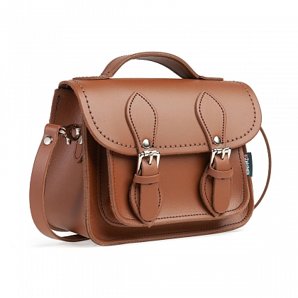 4Картинка 9-inch Classic Micro Satchel Chestnut