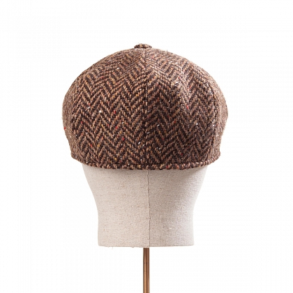 5Картинка Коричневая кепка восьмиклинка Hanna Hats JP