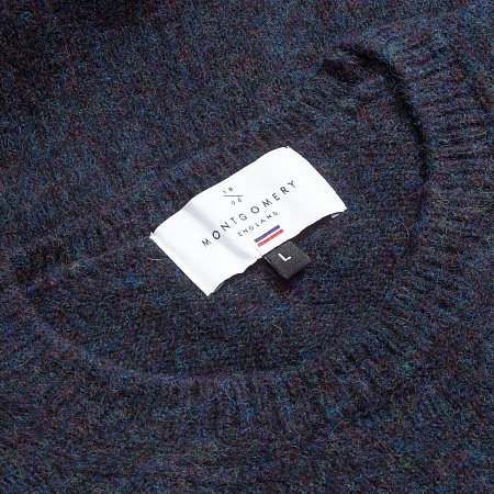 Original Montgomery Shetland Brushed Navy