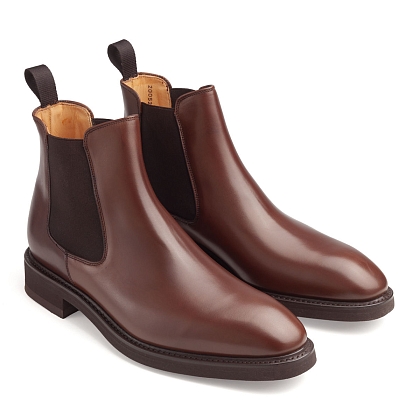 2Картинка Челси Berwick 475 SADDLE CALF 1820 ELASTICO AL TONO DE LA PIEL VIBRAM B