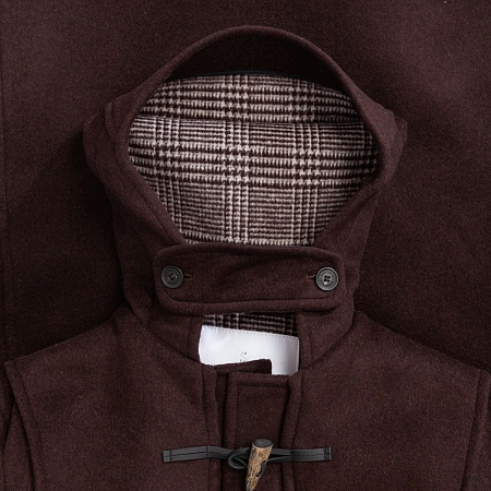 Original Montgomery Classic Duffle Coat Brown