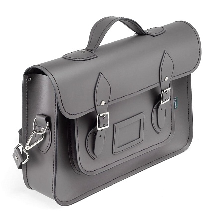14.5-inch Classic Satchel Graphite