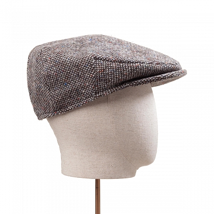 4Картинка Серая плоская кепка Hanna Hats Vintage