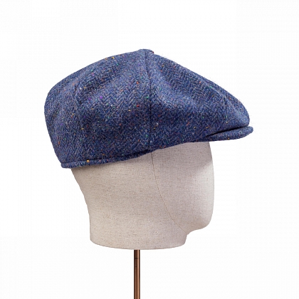 4Картинка Голубая кепка восьмиклинка Hanna Hats