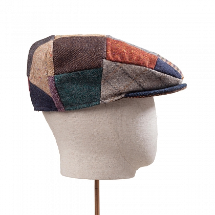 4Картинка Лоскутная плоская кепка Hanna Hats Vintage
