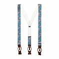 Albert Thurston 2571/1/132 Blue Paisley