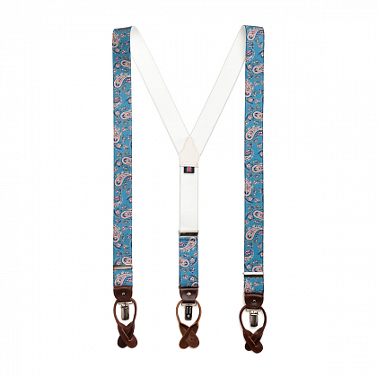 4Картинка Albert Thurston 2571/1/132 Blue Paisley