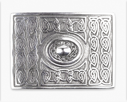 2Картинка Бляшка GM Pewter Swirl